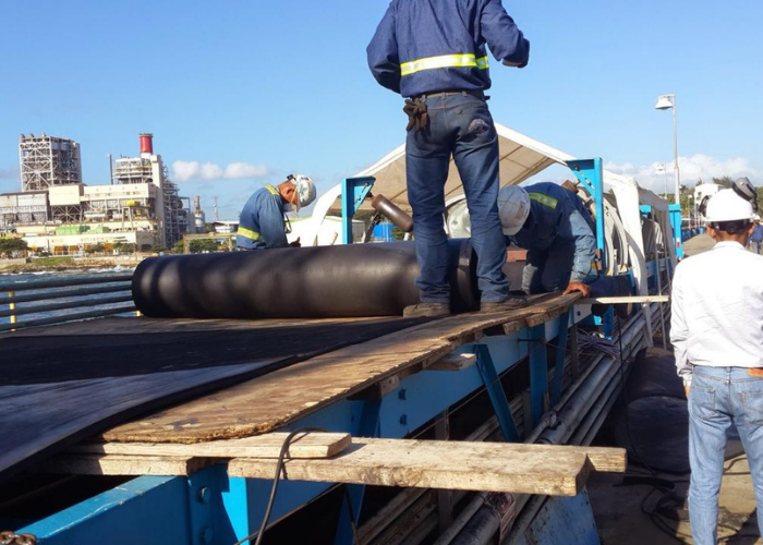 instalación y reparación de bandas y componentes (conveyors, tolvas, rodillería)